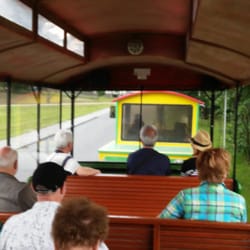 Festungs Express - Königstein - Bimmelbahn vom Parkplatz zur Festung Königsstein