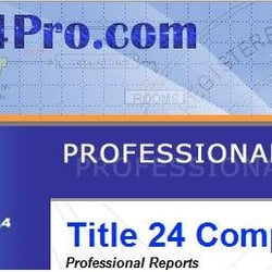 Title 24 Calculations