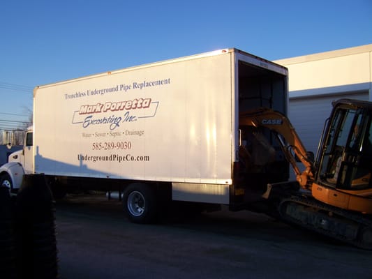 Mark porretta excavating Logo