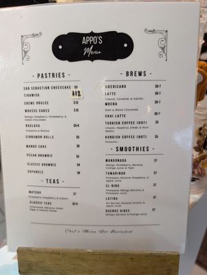 Menu photo 2 Appo's Bakery and Coffee Shop Eagle Pass, TX