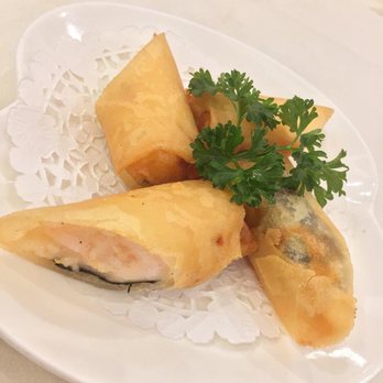 Chef Tony - shrimp with nori & pineapple spring roll - Dim Sum Near Me - Richmond, British Columbia