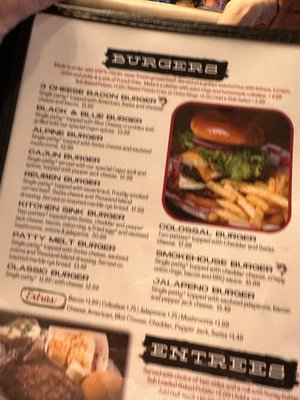 Menu photo 4 Flat Creek Webb City, MO