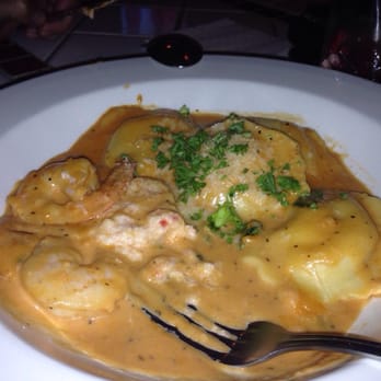 Sol Grill - Lobster ravioli (they top it with shrimp!) - New American Near Me - Newport Beach, California Sol Grill - Lobster ravioli (they top it with shrimp!) - New American Near Me - Newport Beach, California