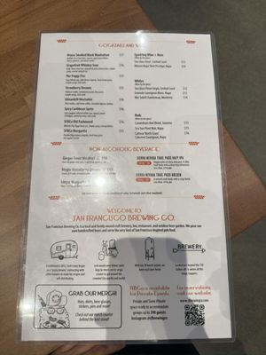 Menu photo 3 San Francisco Brewing San Francisco, CA Menu photo 3 San Francisco Brewing San Francisco, CA