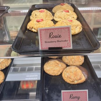 Treat Cookies - Rosie- Strawberry Shortcake, Remy- Chocolate Dipped Peanut Butter - Bakeries Near Me - Burien, Washington Treat Cookies - Rosie- Strawberry Shortcake, Remy- Chocolate Dipped Peanut Butter - Bakeries Near Me - Burien, Washington