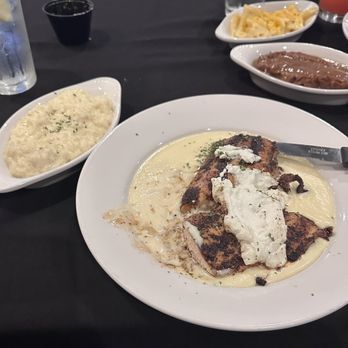 The Hotel Bentley - Grilled Chicken W Goat Cheese And Lemon Butter and Roasted Garlic Mashed Potatoes - Hotels Near Me - Alexandria, Louisiana