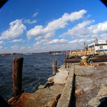 Thames Waterside Bar & Grill - a view from the left, this winter. look at that ugly dock! - American Near Me - Bristol, Rhode Island Thames Waterside Bar & Grill - a view from the left, this winter. look at that ugly dock! - American Near Me - Bristol, Rhode Island