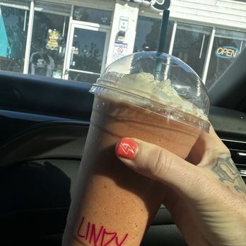 Bae Tea Coffee - Strawberry Banana Shark Water - Coffee & Tea Near Me - San Jose, California