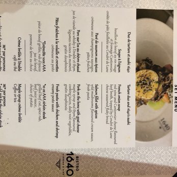 Bistro 1640 - French Near Me - Quebec City, Quebec Bistro 1640 - French Near Me - Quebec City, Quebec