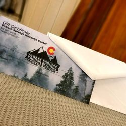 Pagosa Springs Massage Center - We sell gift certificates year around! Come pick up yours today!