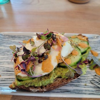 Lamara Coffee & Kitchen - West coast toast. One piece of bread for $11+tax - Vegetarian Near Me - New Orleans, Louisiana