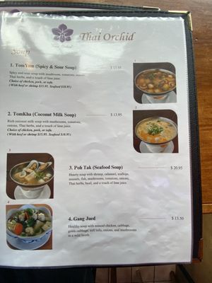 Menu photo 4 Thai Orchid Fairfield, CA
