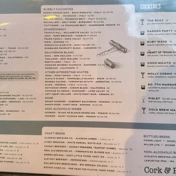 Cork & Pig Tavern - Menu - New American Near Me - Irving, Texas Cork & Pig Tavern - Menu - New American Near Me - Irving, Texas