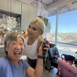 Glamour Lounge Hair Boutique - From long to short, Leslie masters it all!