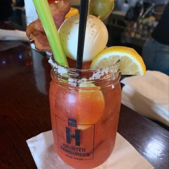 Haunted Hamburger - Bloody Mary - Burgers Near Me - Jerome, Arizona