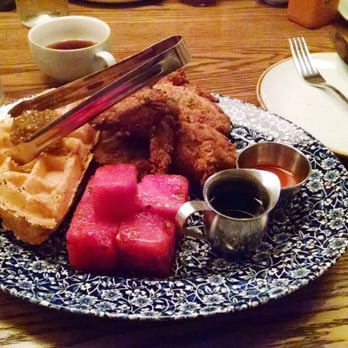 Yardbird - Chicken 'n' Watermelon 'n' Waffles ($36) - 4.5 stars. Delicious, only downside is it's quite pricey. Saturday brunch 2015-07-18 - Southern Near Me - Las Vegas, Nevada Yardbird - Chicken 'n' Watermelon 'n' Waffles ($36) - 4.5 stars. Delicious, only downside is it's quite pricey. Saturday brunch 2015-07-18 - Southern Near Me - Las Vegas, Nevada