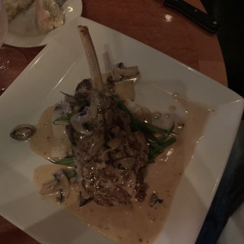 Garibaldi's Cafe - Veal Chop Au Poivre - Italian Near Me - Savannah, Georgia Garibaldi's Cafe - Veal Chop Au Poivre - Italian Near Me - Savannah, Georgia