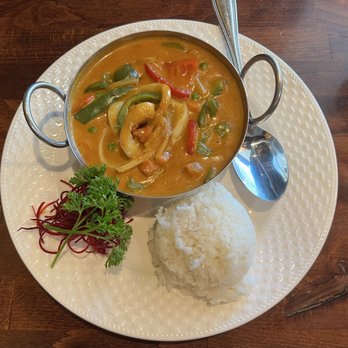 Nakama Sushi Thai - Red Curry Calamari - Thai Near Me - Margate, Florida