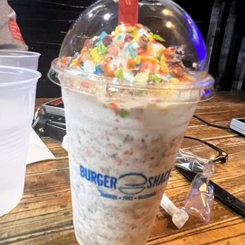 Burger Shack - Fruity pebbles shake - Burgers Near Me - Lynbrook, New York
