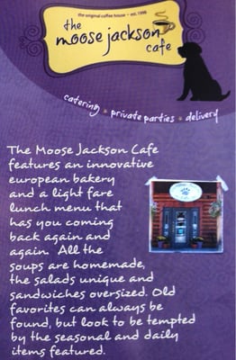 Menu photo 6 Moose-Jackson Cafe Iron Mountain, MI