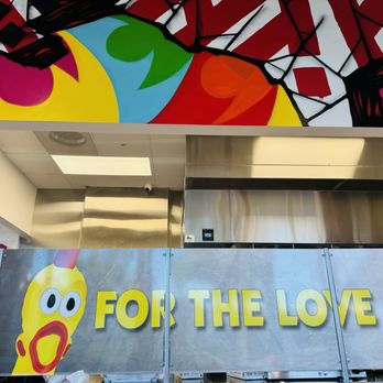 Dave's Hot Chicken - Got a quirky, funky, chicken vibe, with an industrial-decor style. - Chicken Shop Near Me - San Jose, California Dave's Hot Chicken - Got a quirky, funky, chicken vibe, with an industrial-decor style. - Chicken Shop Near Me - San Jose, California