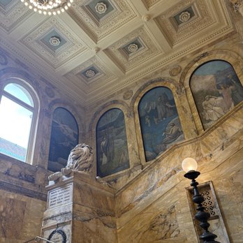 Boston Public Library - Stairs - Libraries Near Me - Boston, Massachusetts