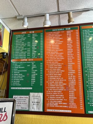 Menu photo 5 Tapioca Express Union City, CA
