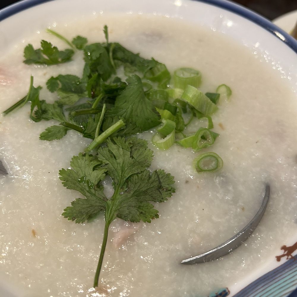 L & P Bakery Cafe - Congee w/ preserved egg & pork - Bakeries Near Me - Sandy, Utah L & P Bakery Cafe - Congee w/ preserved egg & pork - Bakeries Near Me - Sandy, Utah