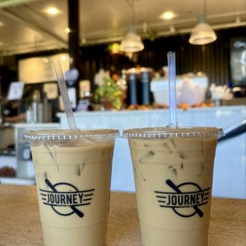 Journey Coffee - iced honey lattes - Coffee & Tea Near Me - Fairfield, California