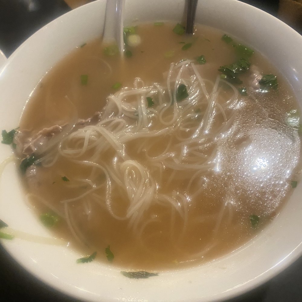 P1: thin steak pho, large P1: thin steak pho, large