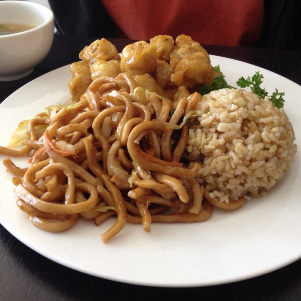 Veggie Garden - Orange VG chicken lunch - Vegan Near Me - Mountain View, California