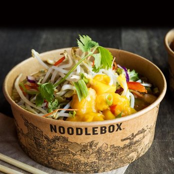 Noodlebox - a bowl of noodles and vegetables - Asian Fusion Near Me - Airdrie, Alberta Noodlebox - a bowl of noodles and vegetables - Asian Fusion Near Me - Airdrie, Alberta