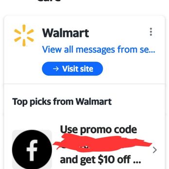 Walmart Supercenter - Their offer if I give another card. - Grocery Near Me - Milford, Pennsylvania