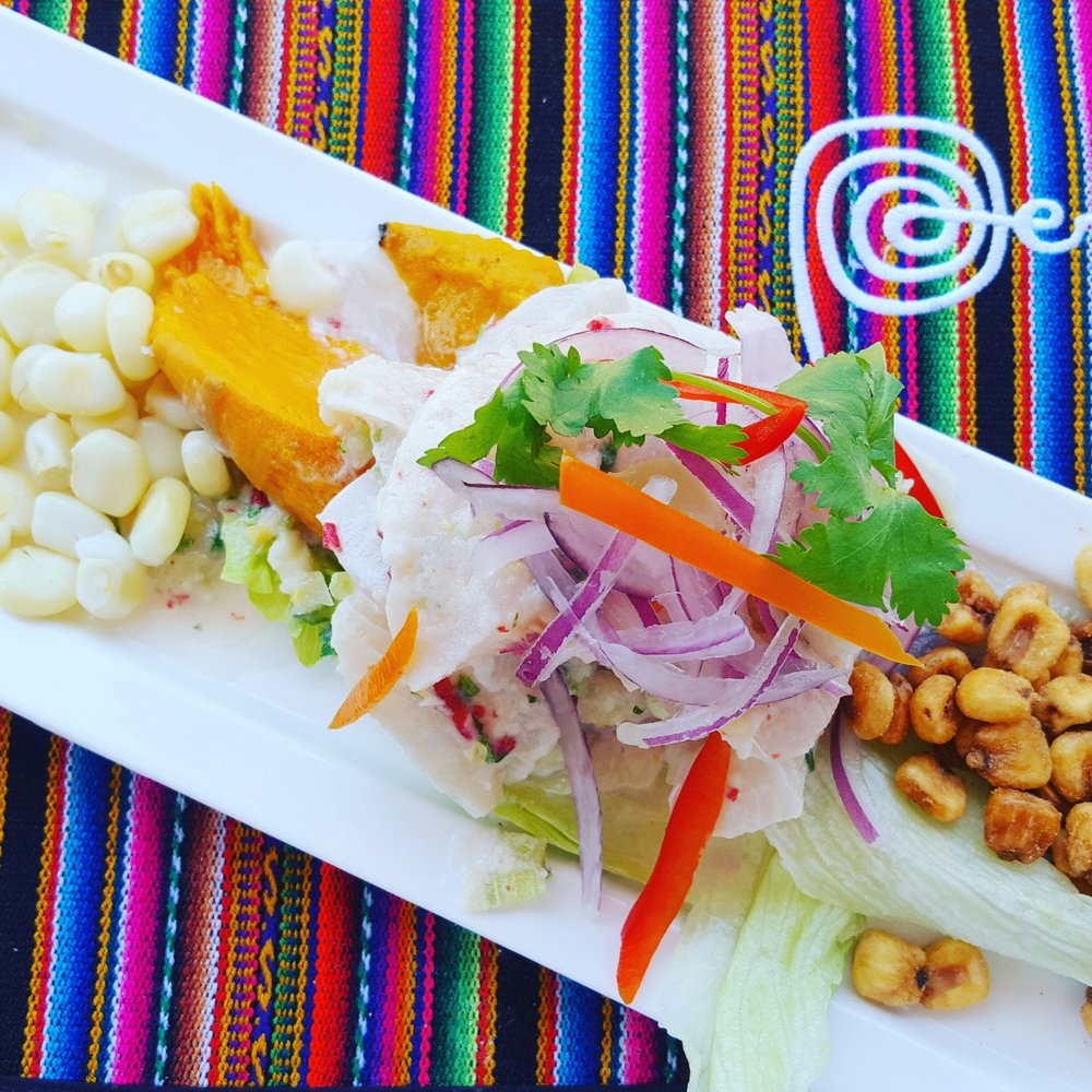 Latin Taste - Home style Peruvian ceviche served like a piece of art ! Delish! - Latin American Near Me - Toronto, Ontario