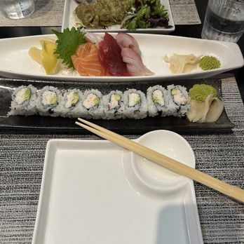 Sushi Confidential - Campbell - California Roll, Sashimi Combo (8pc), Vegetarian Gyoza - Asian Fusion Near Me - Campbell, California Sushi Confidential - Campbell - California Roll, Sashimi Combo (8pc), Vegetarian Gyoza - Asian Fusion Near Me - Campbell, California