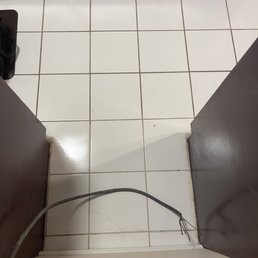 Electric connection and clean area Electric connection and clean area
