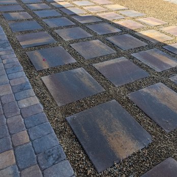 Sun City Landscaping - Keystone 24" x 24" stepping stones in Sierra Blend - Landscaping Near Me - Henderson, Nevada Sun City Landscaping - Keystone 24" x 24" stepping stones in Sierra Blend - Landscaping Near Me - Henderson, Nevada