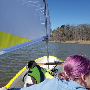 Spring Lake Ranch - Sailing on this awesome little lake. - Campgrounds Near Me - Potosi, Missouri