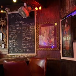 The Easy Inn - Blackboard menu