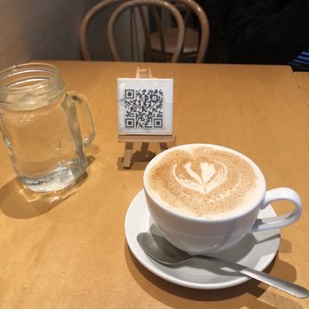 Mia's Bakery - Decaf Chai latte with oat milk - Bakeries Near Me - Brooklyn, New York