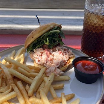 NC Coast Grill & Bar - lobster roll sandwich - New American Near Me - Kitty Hawk, North Carolina