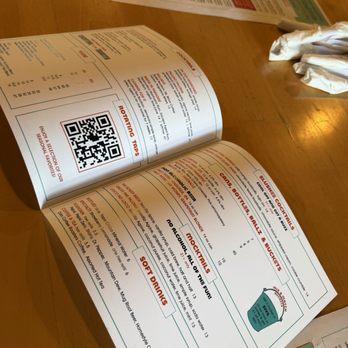Da Boccery - Drink menu - Axe Throwing Near Me - Livermore, California