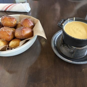 Culinary Dropout - Soft Pretzels & Provolone Fondue - New American Near Me - Denver, Colorado
