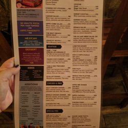 Hippos Marina Lounge - Lunch menu