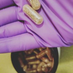 Mama Peace - Placenta capsules look and feel like taking a vitamin