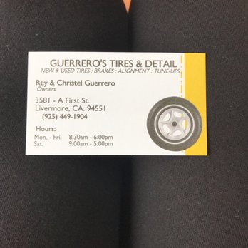 Guerrero Tires - Tires Near Me - Livermore, California Guerrero Tires - Tires Near Me - Livermore, California