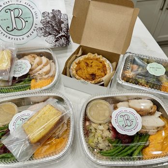 Butterfield Market - Overstuffed Thanksgiving dinner! So grateful! - Fruits & Veggies Near Me - New York, New York