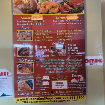 Queen's Soul Food - Soul Food Near Me - Charlotte, North Carolina