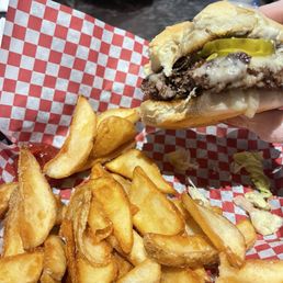 Mushroom Swiss Burger