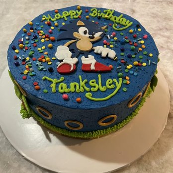 Twisted Sugar Cake Design - Sonic the Hedgehog - Bakeries Near Me - Ledyard, Connecticut